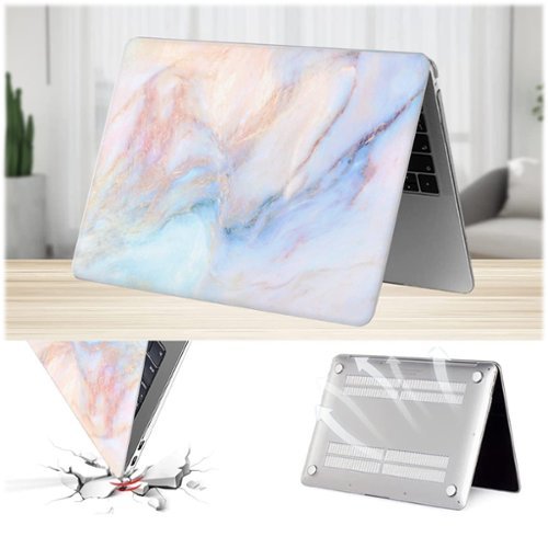 SaharaCase Hybrid-Flex Arts Case for Apple MacBook Air 13 M1 Chip Laptops - Marble Blue HOW TO BUY
