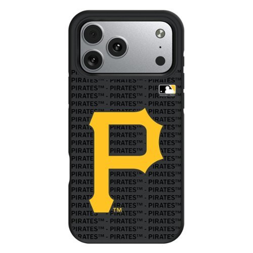 Keyscaper - MLB - Pittsburgh Pirates iPhone Text Backdrop Design Bump Case - 16 Pro Max - Multicolor-Front_Standard 