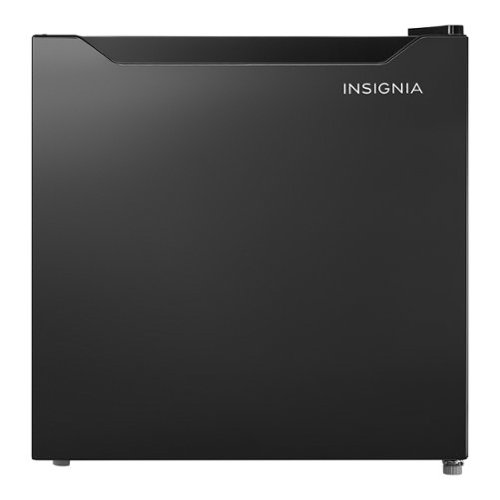 Insignia™ - 1.7 Cu. Ft. Mini Fridge with Door Storage and ENERGY STAR Certification - Black