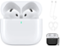 Apple - AirPods 4 With Black Accessory Kit - White-Front_Standard