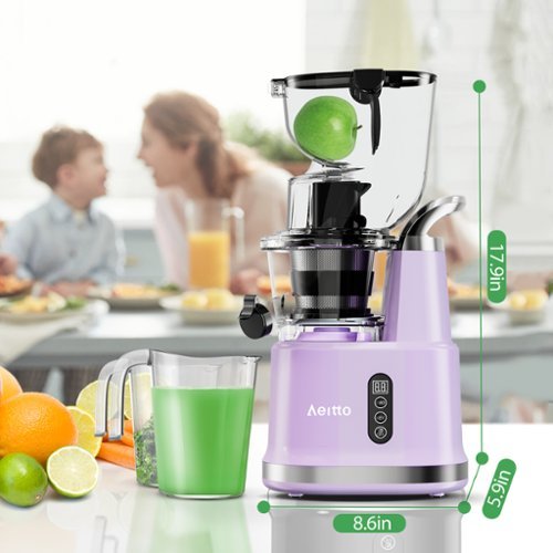Ecoself - MAX6 JUICER - Black-Front_Standard 