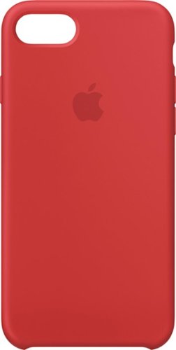 Apple - iPhone® 8/7 Silicone Case - (PRODUCT)RED-Front_Standard 