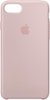 Apple - iPhone® 8/7 Silicone Case - Pink Sand-Front_Standard