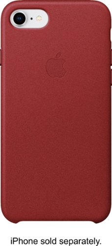  Apple - iPhone® 8/7 Leather Case - (PRODUCT)RED
