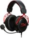 HyperX - Cloud Alpha Wired Gaming Headset for PC, Xbox X|S, Xbox One, PS5, PS4, Nintendo Switch, and Mobile - Black/Red-Front_Standard 
