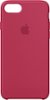 Apple - iPhone® 8/7 Silicone Case - Rose Red-Front_Standard