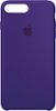 Apple - iPhone® 8 Plus/7 Plus Silicone Case - Ultra Violet-Front_Standard