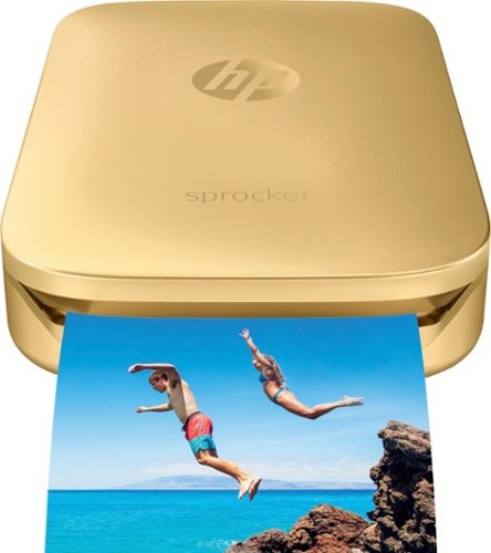  HP - Sprocket Photo Printer - Gold