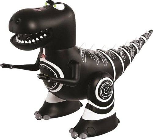  Black Series - RC Robotic Robotosaur Mini Toy - Black/White