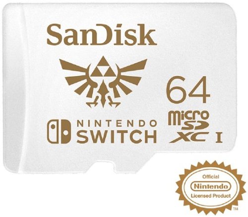 SanDisk 64GB microSDXC UHS-I Memory Card for Nintendo Switch GLOBAL SHIPPING