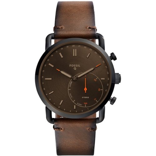  Fossil - Commuter Hybrid Smartwatch 42mm Stainless Steel - Black