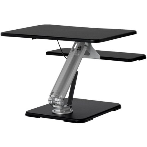 Studio Designs - Standing Desk Converter - Black-Front_Standard 