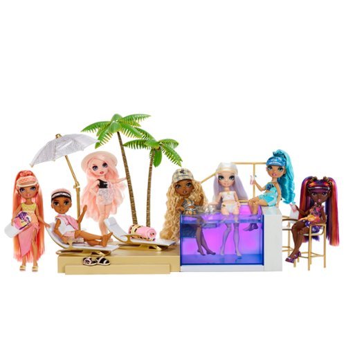 Rainbow High Color Change Pool & Beach Club Playset HOW TO BUY