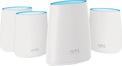  NETGEAR - Orbi AC2200 Tri-Band Mesh Wi-Fi System (4-pack)