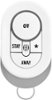 Samsung - SmartThings ADT Keychain Remote - White-Front_Standard