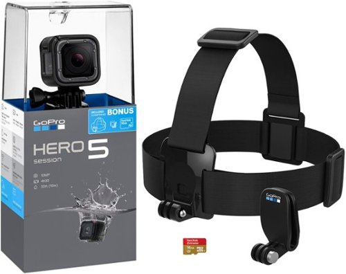  GoPro - HERO5 Session 4K Action Camera Bundle - Black
