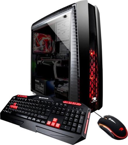 iBUYPOWER - Desktop - Intel Core i7-7700 - 8GB Memory - NVIDIA GeForce GTX 1060 - 1TB Hard Drive - Black-Front_Standard 