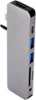 Hyper - 7-Port Universal USB-C Hub - USB-C Docking Station for Laptops - Space Gray-Front_Standard