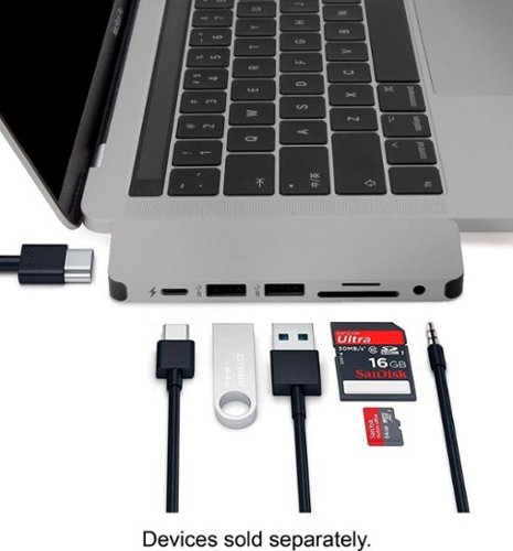 Hyper 7-Port Universal USB-C Hub - USB-C Docking Station for Laptops - Space Gray WHERE TO BUY