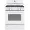 GE - 5.0 Cu. Ft. Freestanding Gas Range - White-Front_Standard