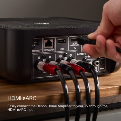 Denon Home Amplifier 100W 2.0 Ch. Integrated Amplifier Black