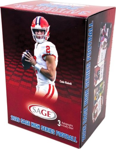 2026 Sage High Series Football Blaster Box