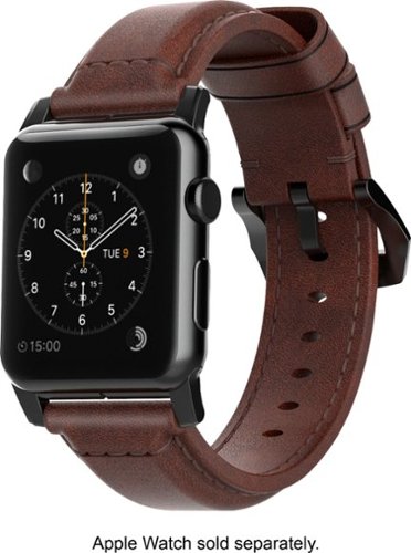 Nomad - Classic Leather Watch Strap for Apple Watch ® 38mm and 40mm - Brown