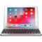 Brydge - Wireless Keyboard for Apple® iPad 9.7" (5th Gen), iPad 9.7" (6th Gen), iPad Pro 9.7", iPad Air 1 and Air 2 - Silver-Front_Standard