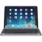 Brydge - Wireless Keyboard for Apple® iPad 9.7" (5th Gen), iPad 9.7" (6th Gen), iPad Pro 9.7", iPad Air 1 and Air 2 - Space Gray-Front_Standard