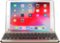 Brydge - Wireless Keyboard for Apple® iPad 9.7" (5th Gen), iPad 9.7" (6th Gen), iPad Pro 9.7", iPad Air 1 and Air 2 - Gold-Front_Standard