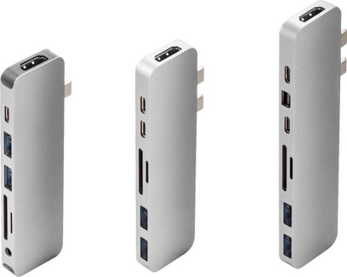 Hyper 7-Port Universal USB-C Hub - USB-C Docking Station for Laptops - Silver SHOP ONLINE