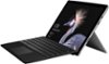 Microsoft - Surface Pro - 12.3" Touch-Screen - 128GB - Intel Core i5 with Black Type Cover - Platinum-Angle_Standard