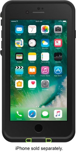 LifeProof FrĒ Protective Water-resistant Case for Apple iPhone 7 Plus and 8 Plus - Night lite GLOBAL SHIPPING