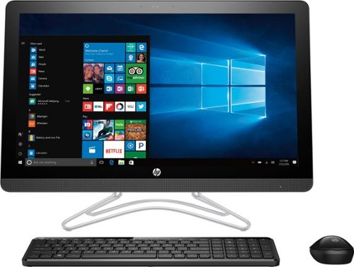  HP - 23.8&quot; Touch-Screen All-In-One - Intel Core i3 - 8GB Memory - 1TB Hard Drive - Smoke gray