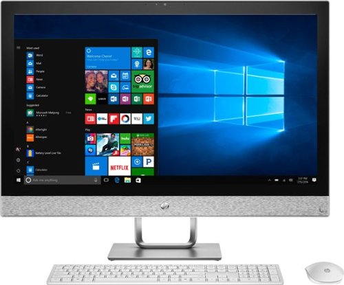  Pavilion 27&quot; Touch-Screen All-In-One - Intel Core i7 - 12GB Memory - 16GB Solid State Drive - HP finish in blizzard white
