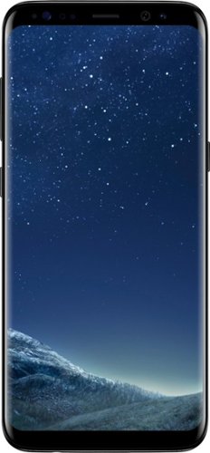 Samsung - Galaxy S8 4G LTE with 64GB Memory Prepaid Cell Phone - Midnight Black (Total by Verizon)-Front_Standard 
