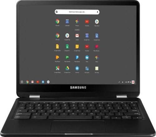  Samsung - Chromebook Pro 2-in-1 12.3&quot; Touch-Screen Chromebook - Intel Core m3 - 4GB Memory - 64GB eMMC Flash Memory