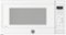 GE Profile - 2.2 Cu. Ft. Microwave - White on White-Front_Standard