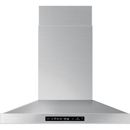 Samsung - 30" Convertible Range Hood with WiFi - Stainless Steel