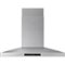 Samsung - 36 inches - Convertible - Wall Range Hood - Stainless steel-Front_Standard