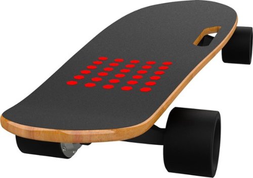 Hover-1 - Cruze Electric Skateboard - Black-Front_Standard 