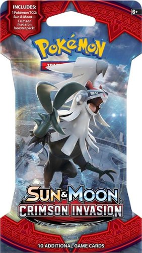  Pokémon - Sun &amp; Moon - Crimson Invasion Sleeved Booster Trading Cards - Styles May Vary