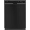 Whirlpool - 24" Tall Tub Built-In Dishwasher - Black-Front_Standard