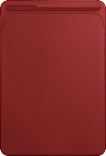 Apple - Leather Sleeve for 10.5-inch iPad Pro - (PRODUCT)RED-Front_Standard 