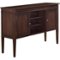 Simpli Home - Carlton Collection Tall TV Media Stand - Tobacco Brown-Front_Standard