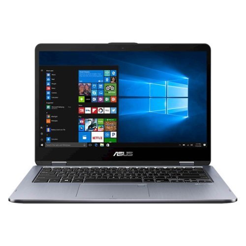  ASUS - VivoBook Flip 14&quot; Touch-Screen Laptop - Intel Core i5 - 6GB Memory - 1TB Hard Drive - Star Gray