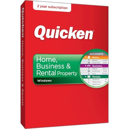  Quicken Home, Business &amp; Rental Property 2018 (2-Year Subscription)