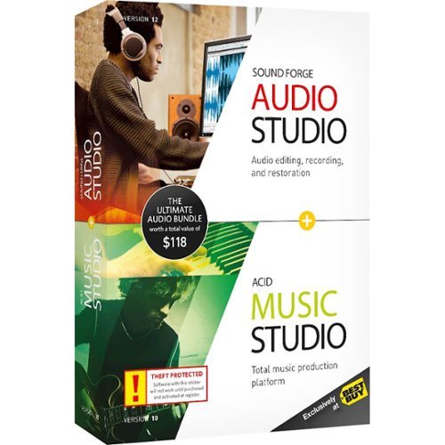  MAGIX - SOUND FORGE Audio Studio 12 and ACID Music Studio 10 Bundle