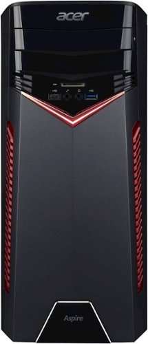 Acer - Aspire Gaming Desktop - AMD Ryzen 5-Series - 8GB Memory - NVIDIA GeForce GTX 1050 Ti - 1TB Hard Drive - Black/Gray-Alt_View_Standard_13 