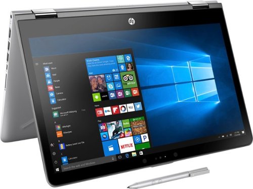  14&quot; Touch-Screen Laptop - Intel Core i3 - 8GB Memory - 500GB Hard Drive - HP finish in natural silver